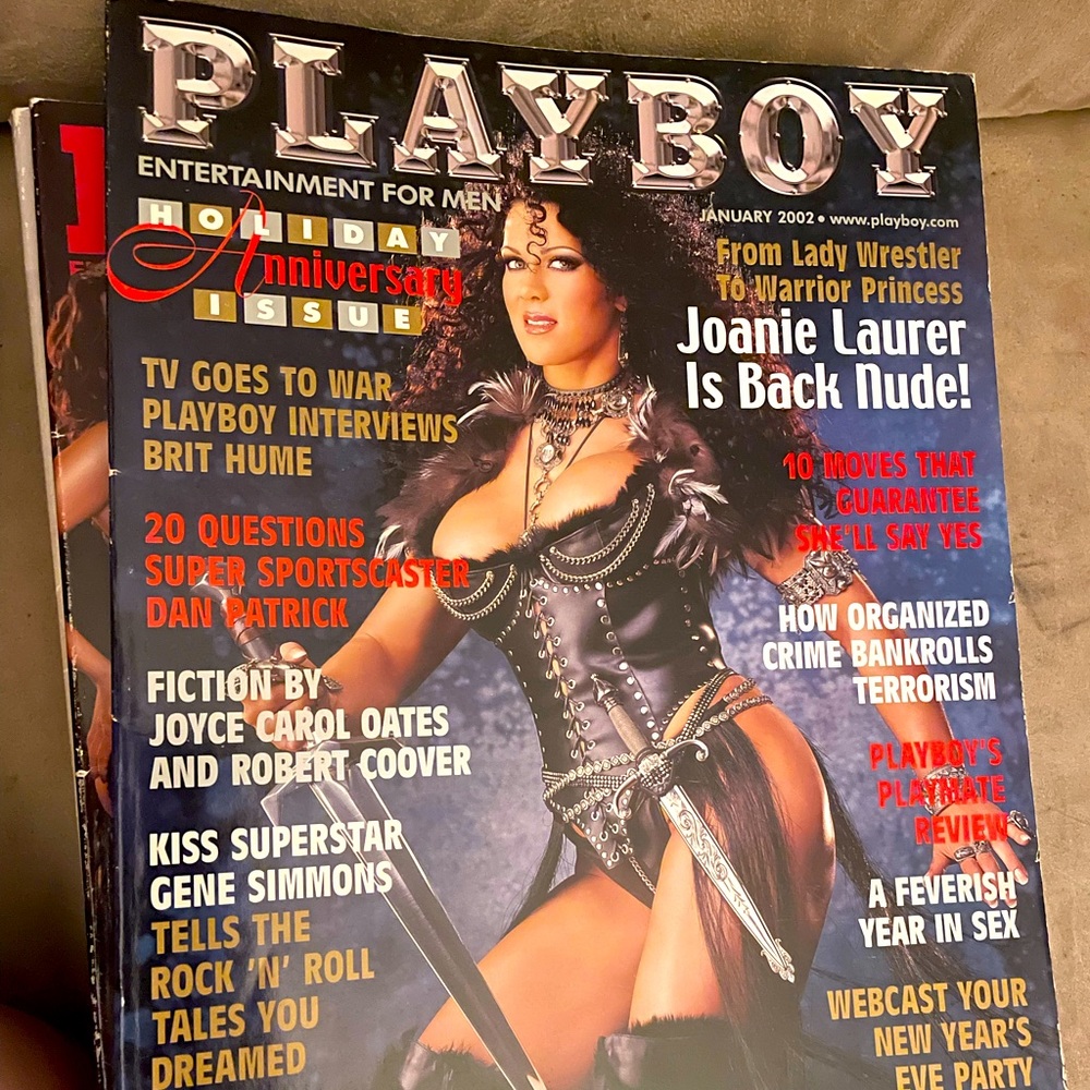 Like new January 2002 playboy